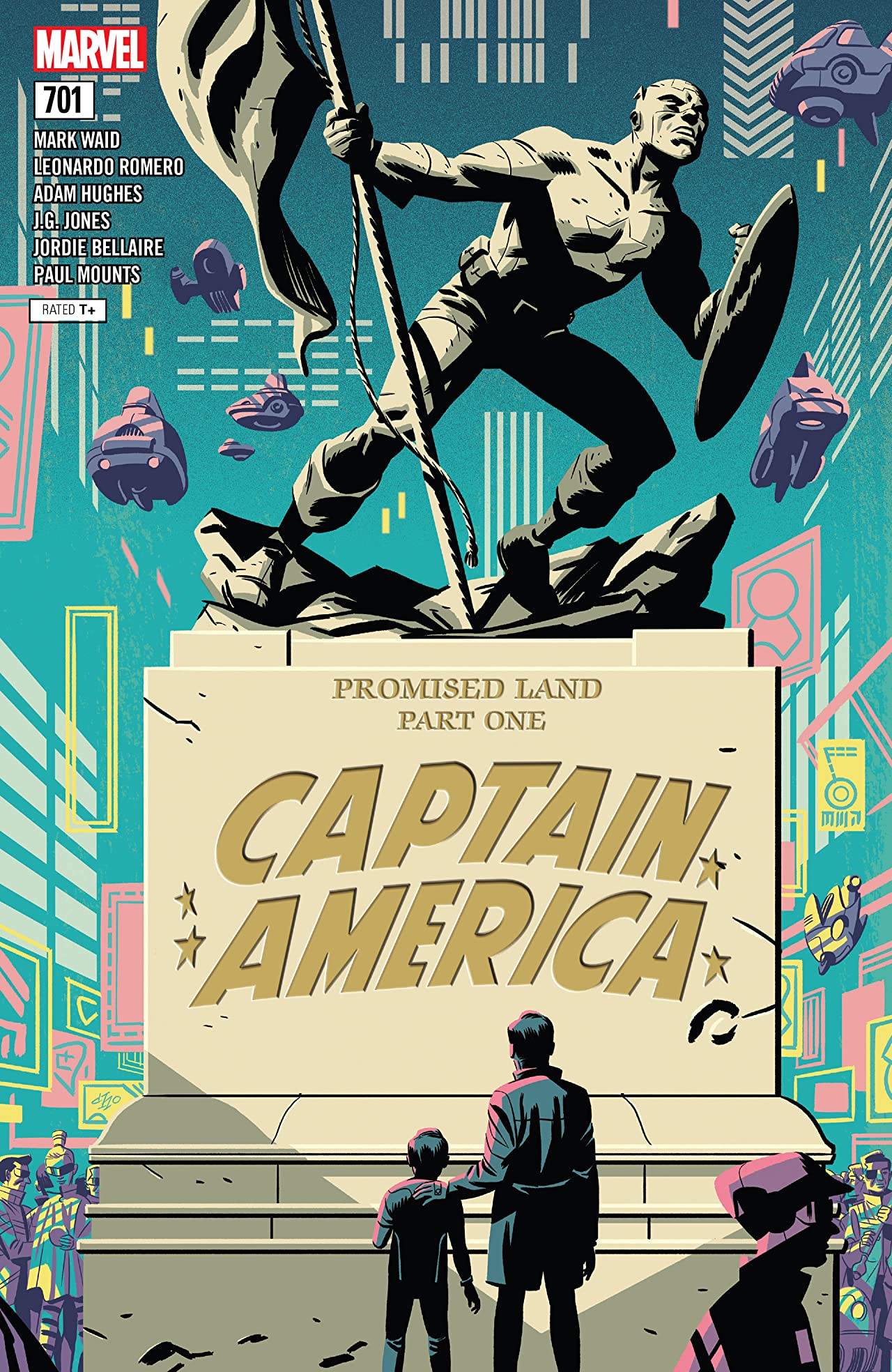 Captain America #701 cover