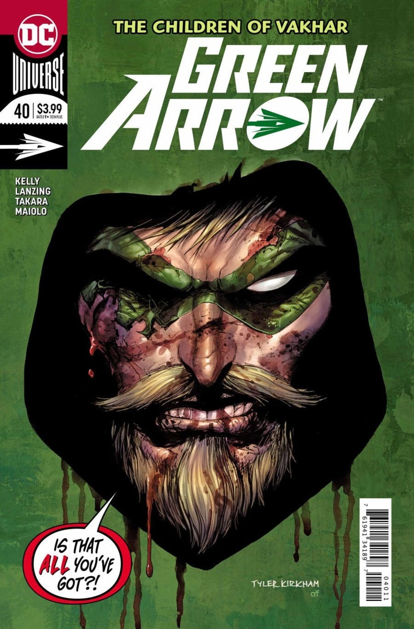 Green Arrow #40 cover