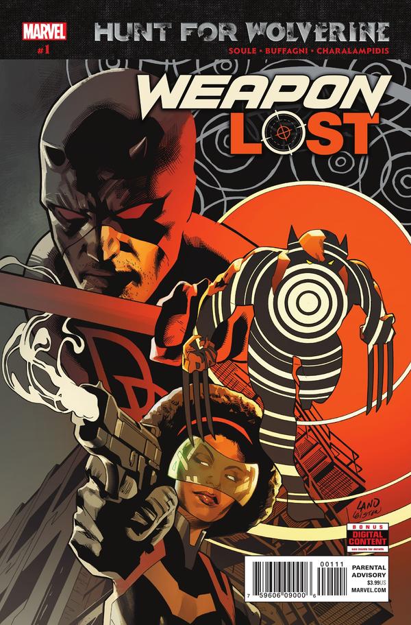 Hunt for Wolverine: Weapon Lost #1 cover