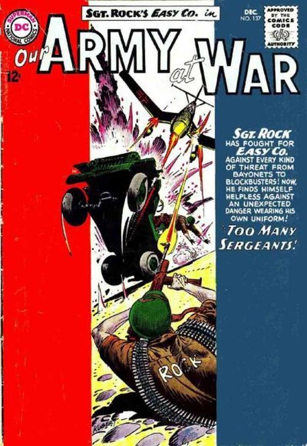 Our Army at War #137 cover