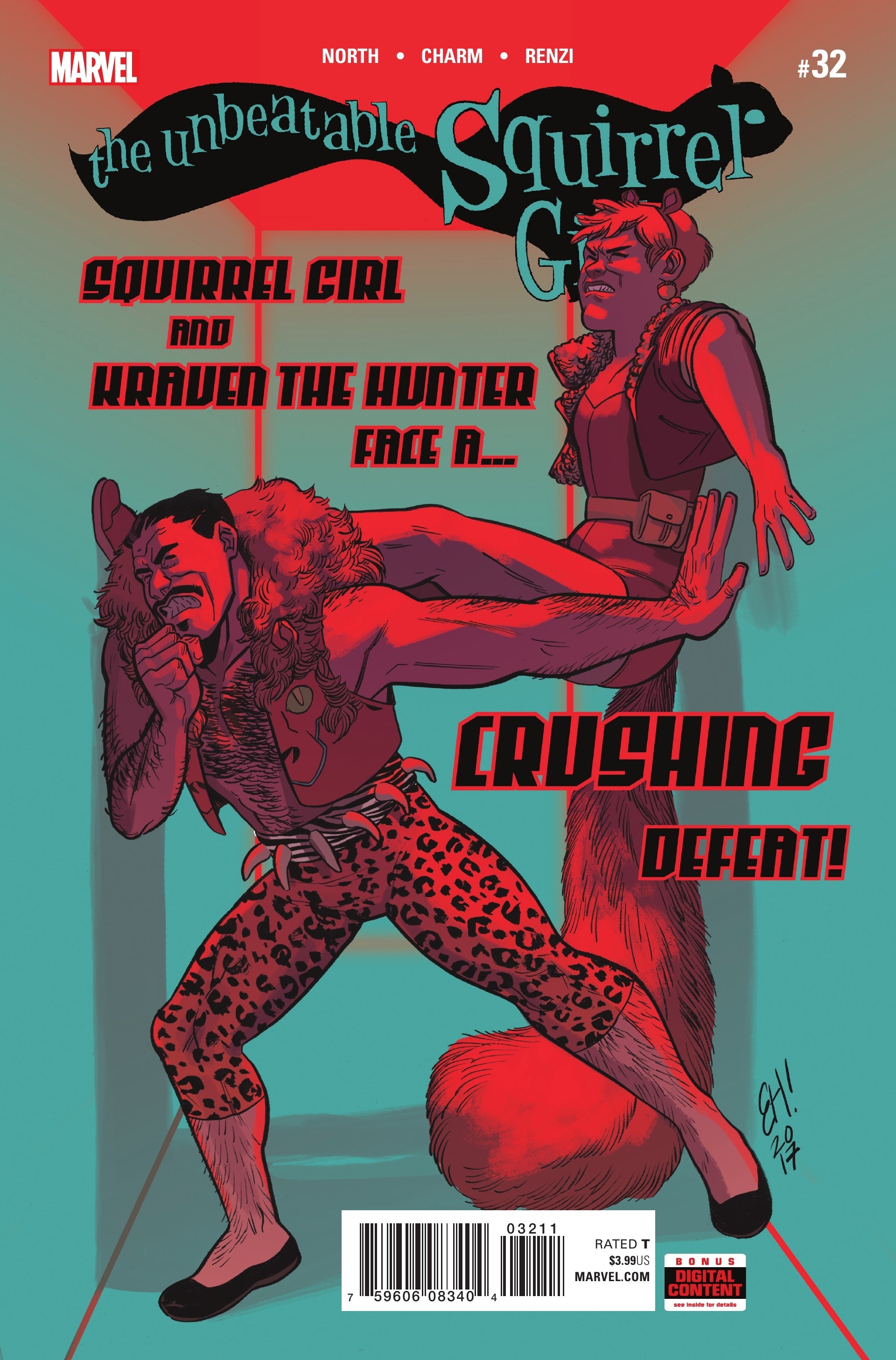 The Unbeatable Squirrel Girl #32 cover