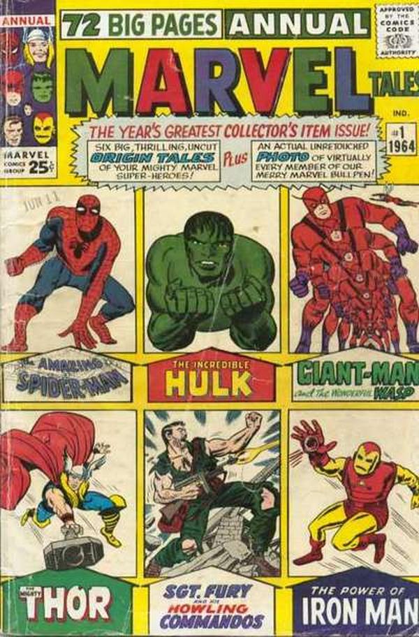 Marvel Tales Annual #1 cover
