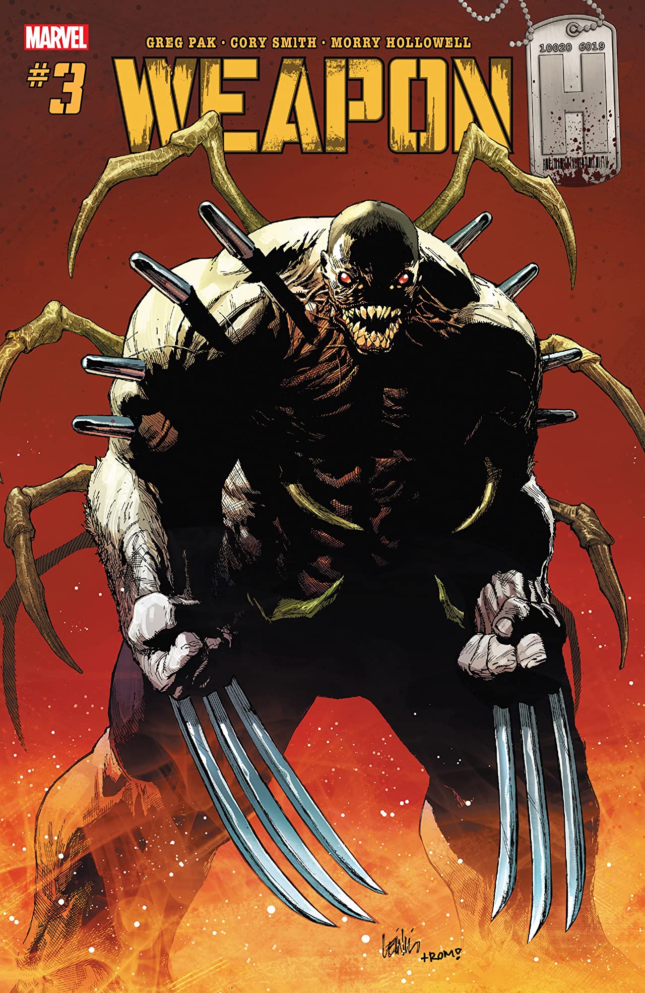 Weapon H #3 cover
