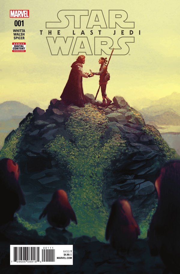 Star Wars: The Last Jedi Adaptation #1 cover