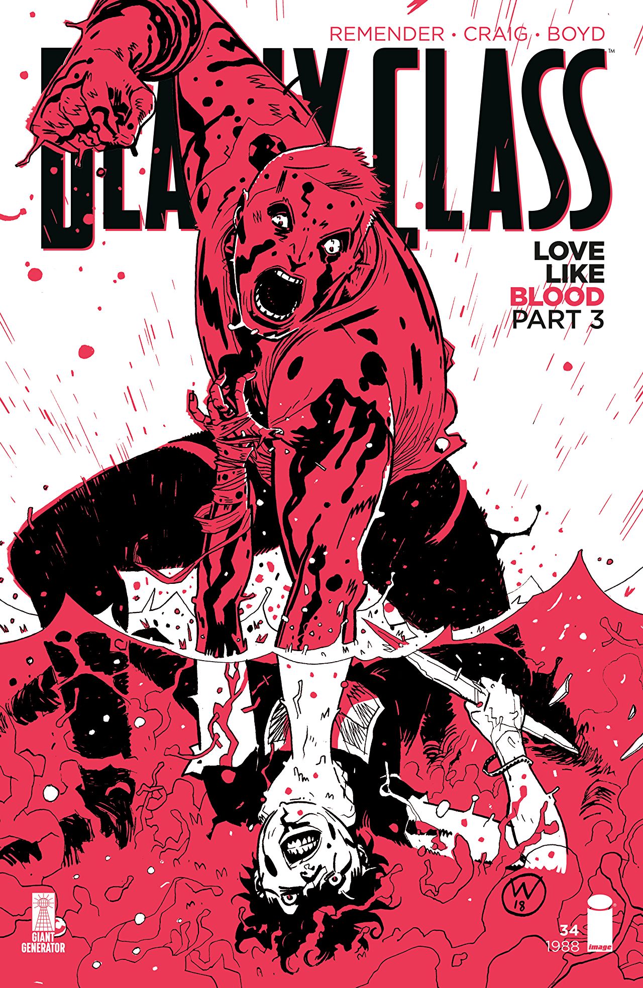 Deadly Class #34 cover