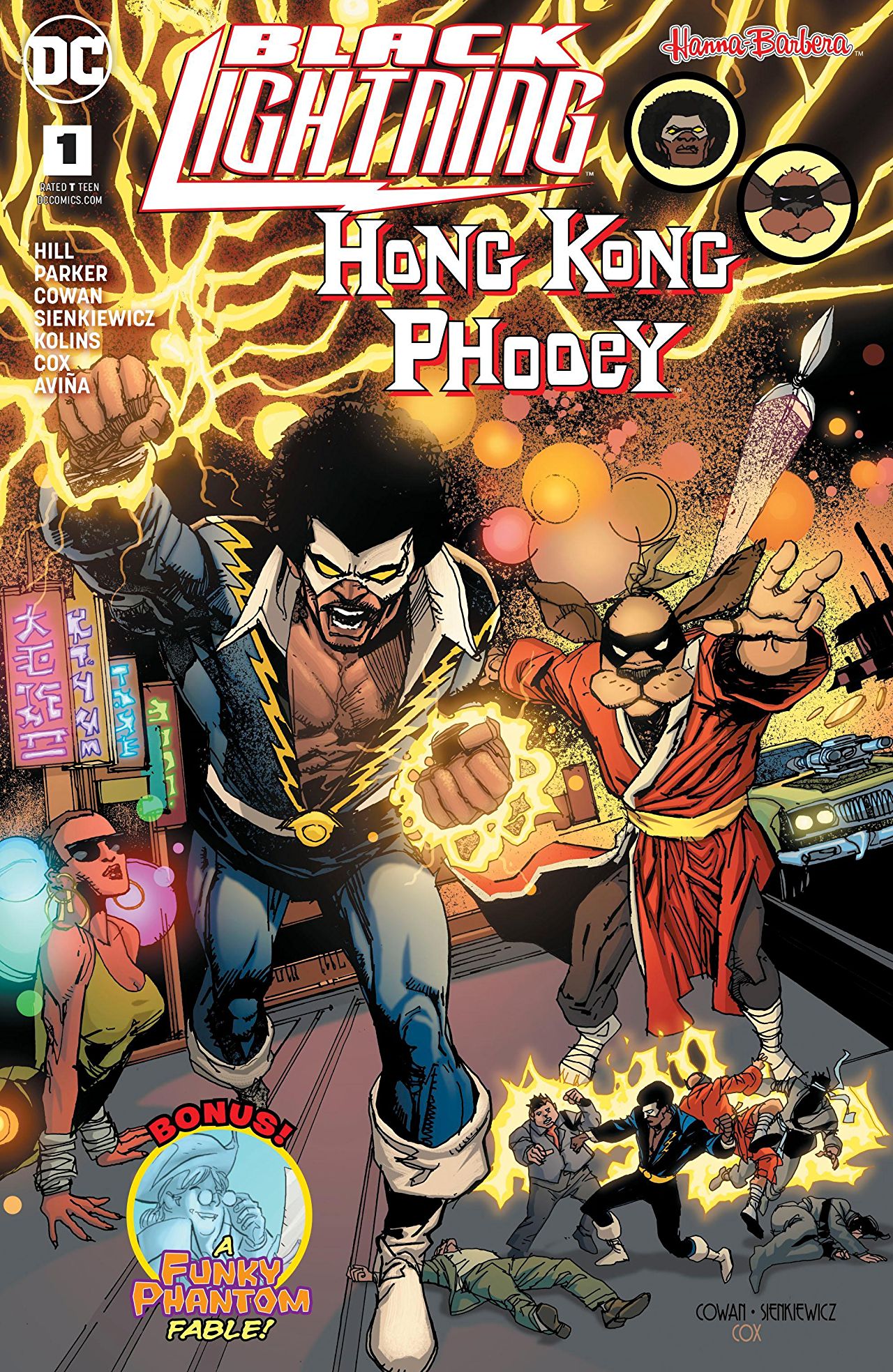 Black Lightning / Hong Kong Phooey Special #1 cover