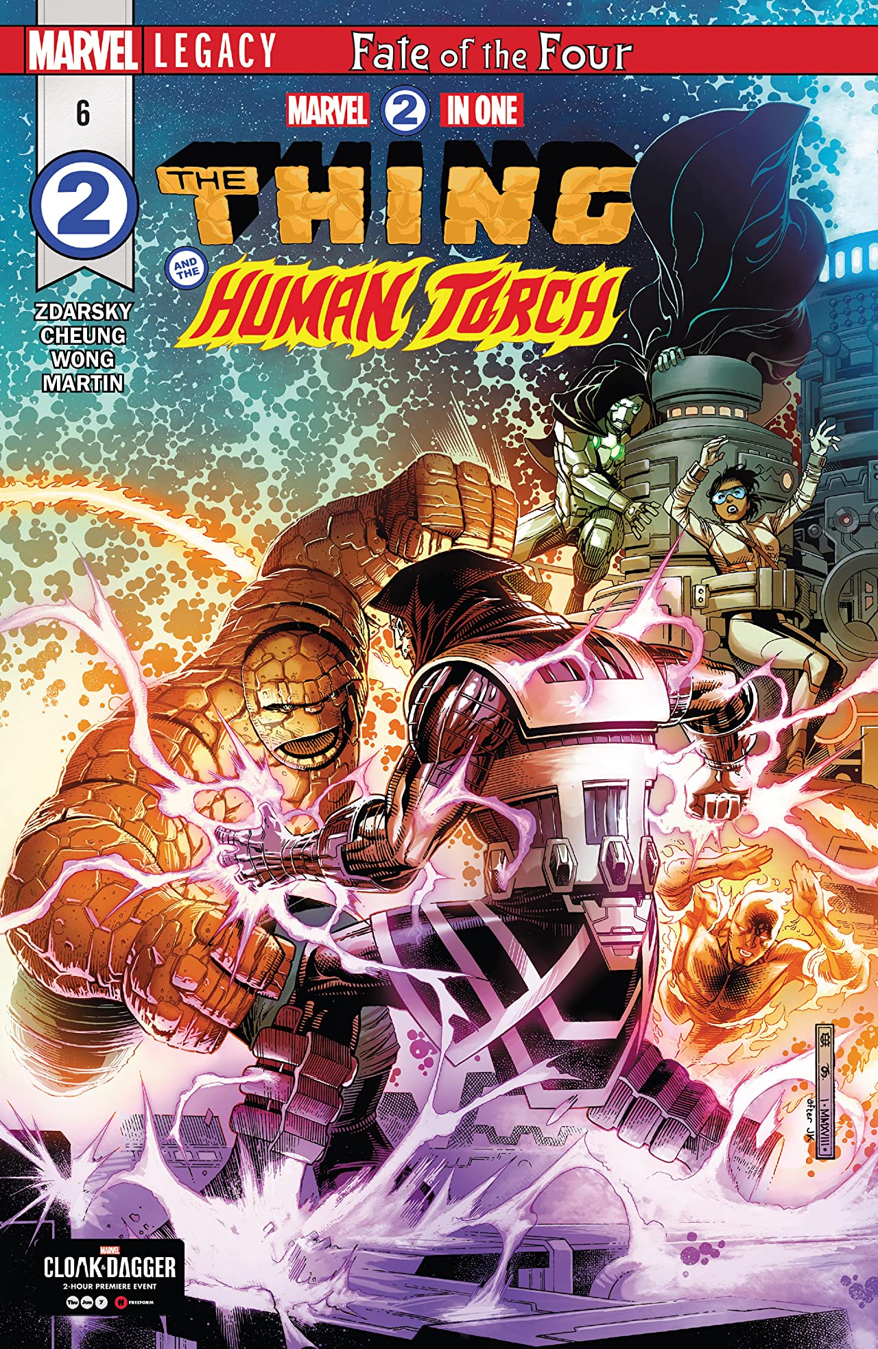 Marvel 2-in-One #6 cover