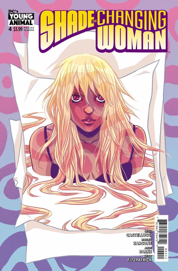 Shade, the Changing Woman #4 cover
