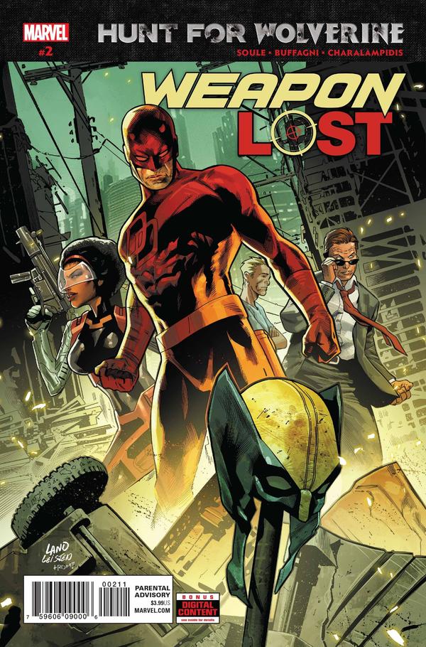 Hunt for Wolverine: Weapon Lost #2 cover
