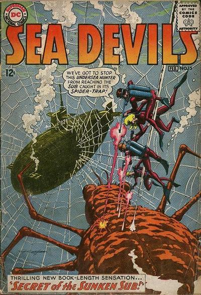 Sea Devils #15 cover