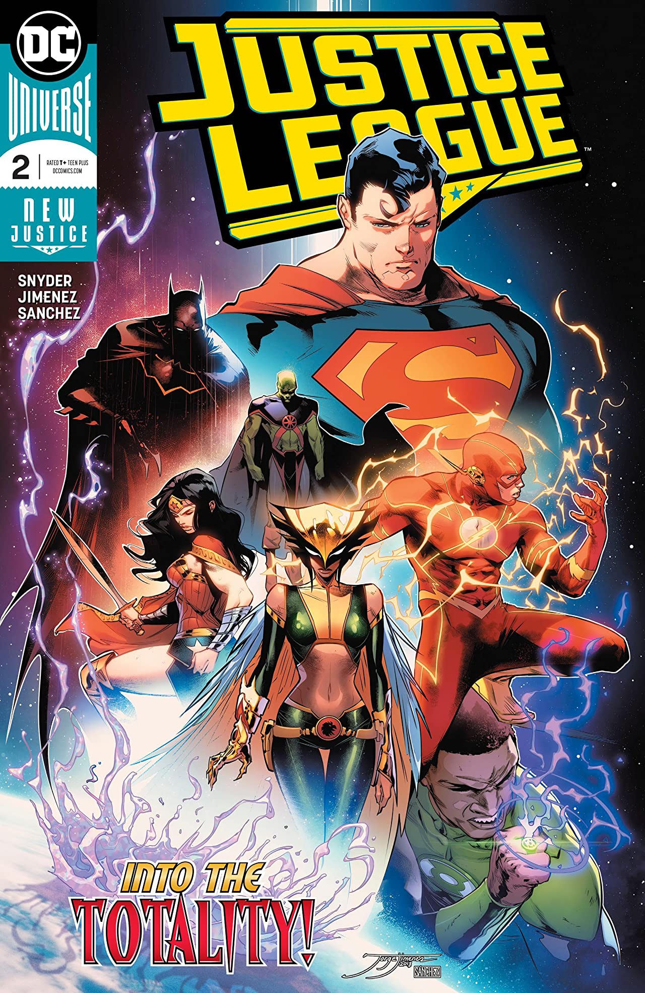 Justice League #2 cover