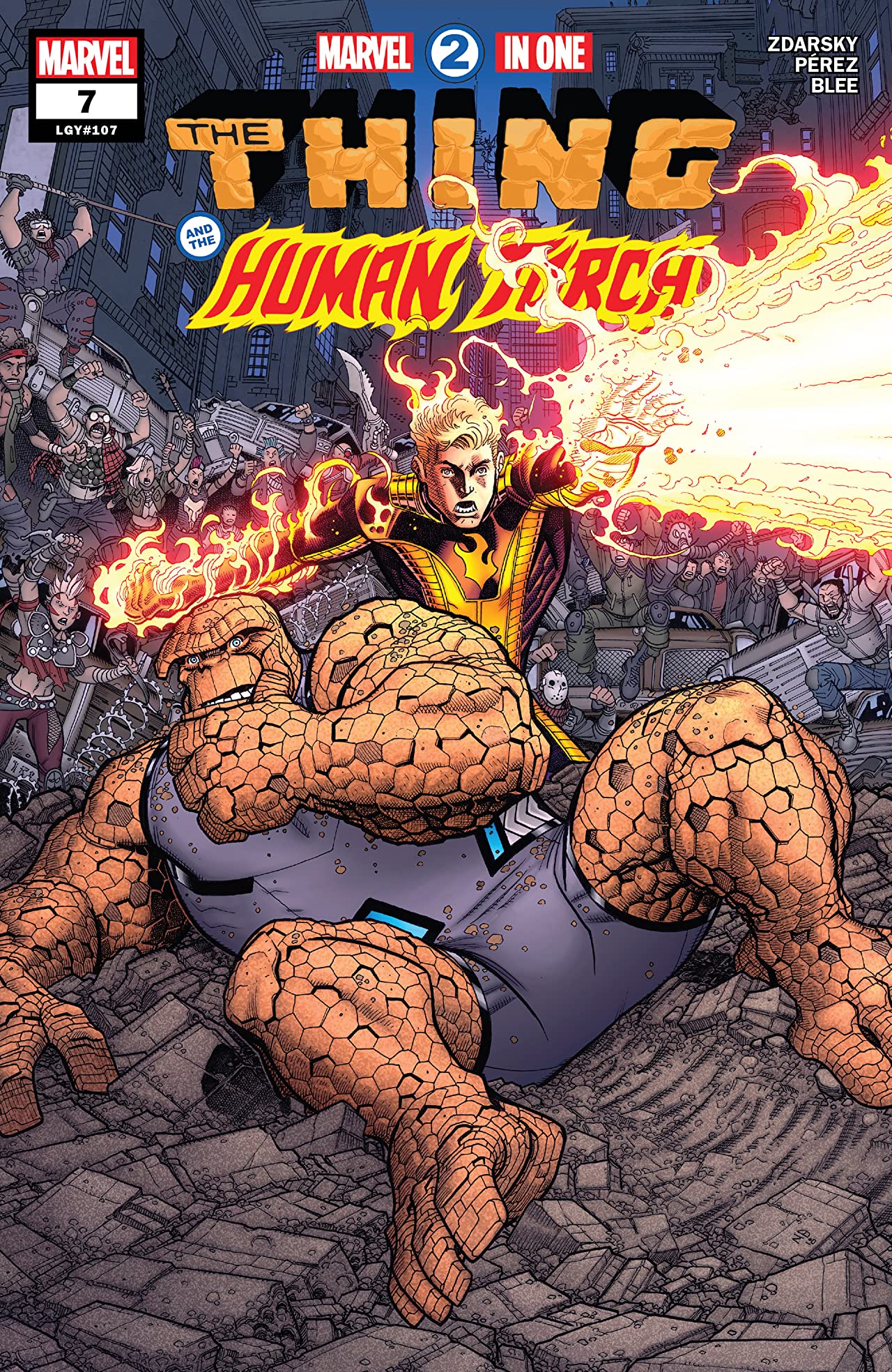 Marvel 2-in-One #7 cover