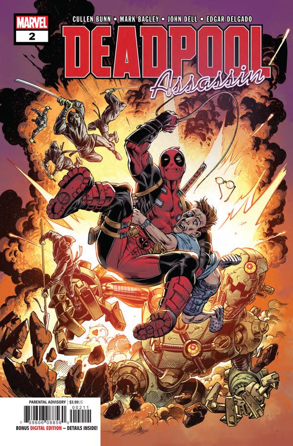 Deadpool: Assassin #2 cover