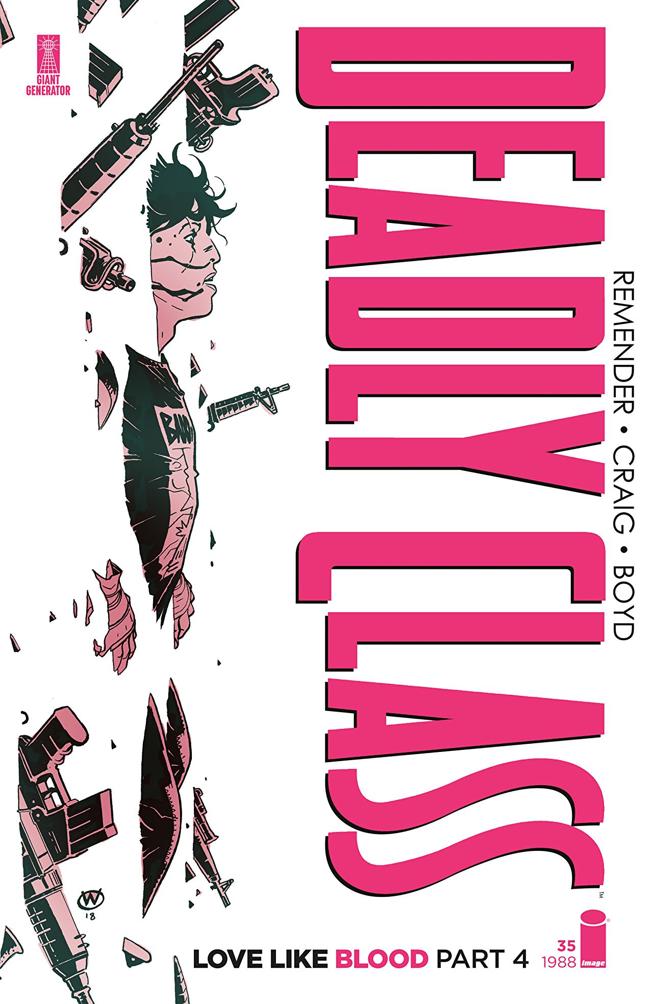Deadly Class #35 cover