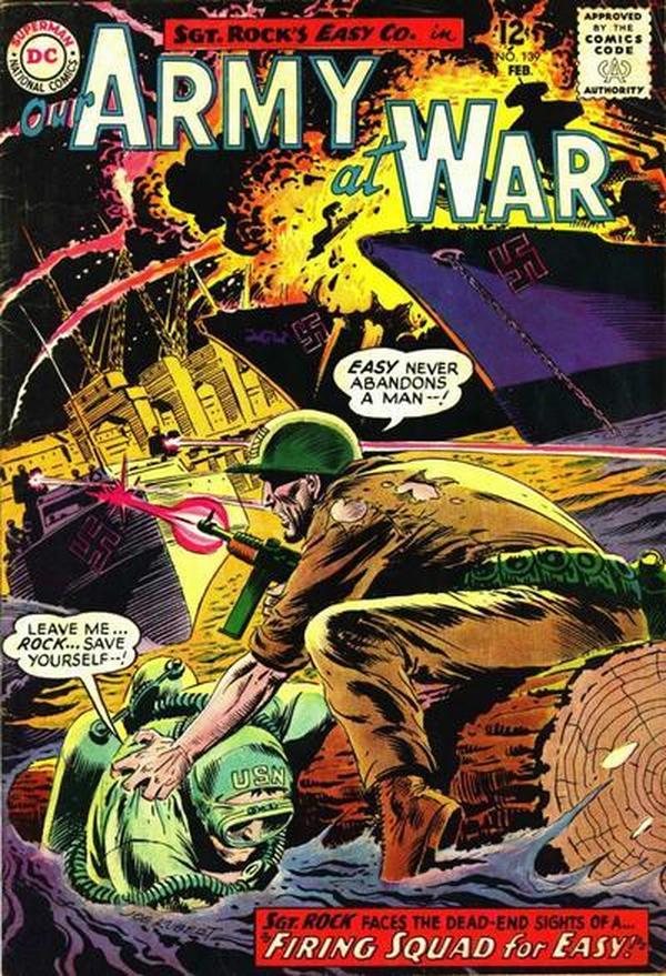 Our Army at War #139 cover