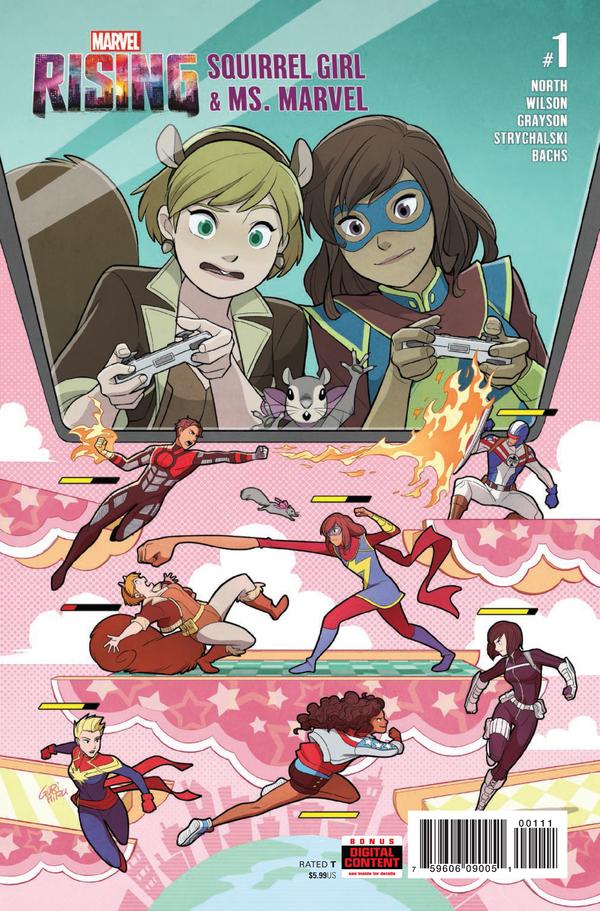 Marvel Rising: Squirrel Girl / Ms. Marvel #1 cover