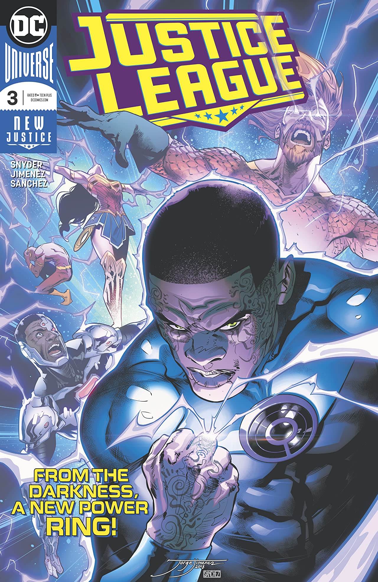 Justice League #3 cover