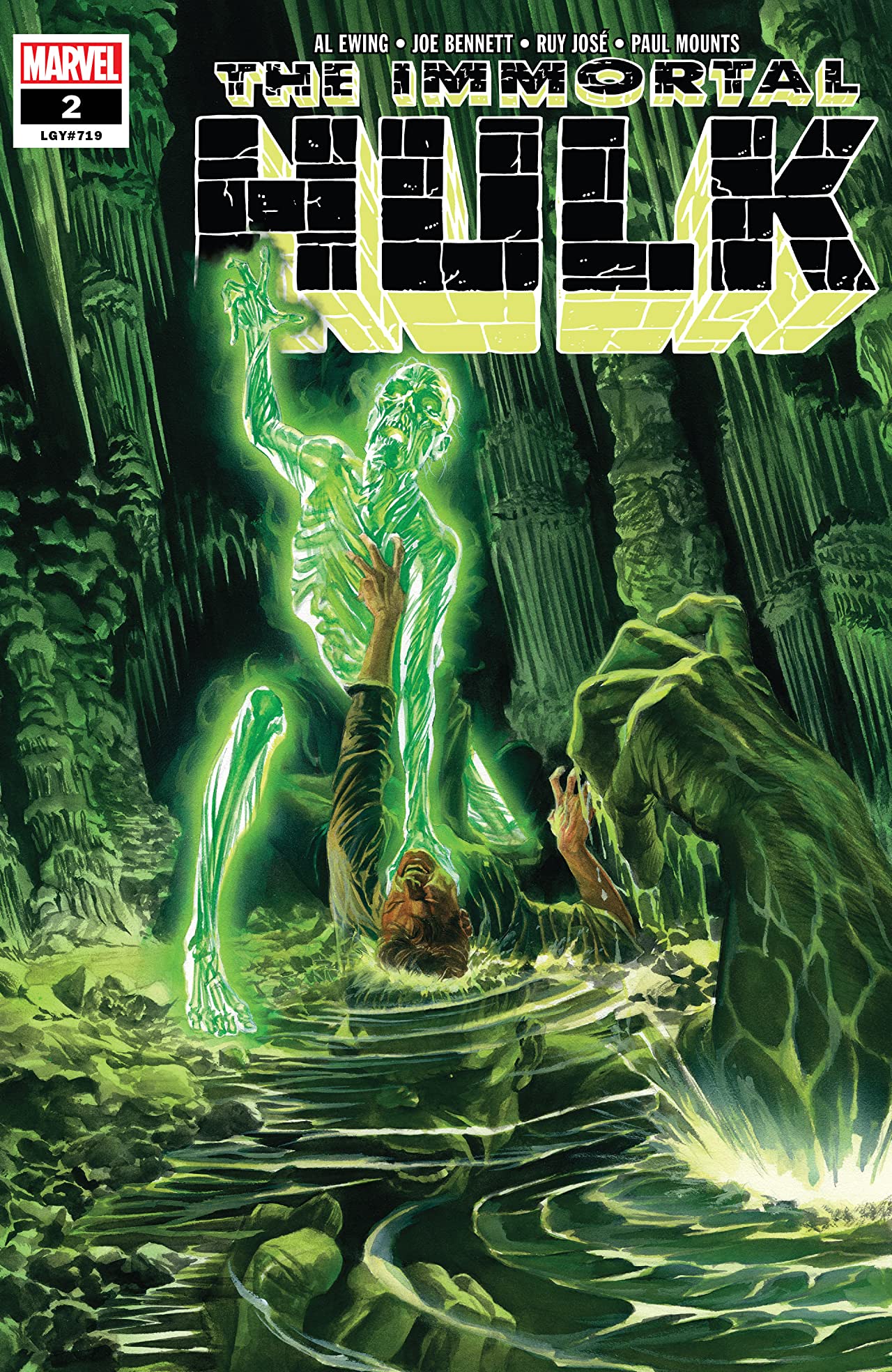 Immortal Hulk #2 cover