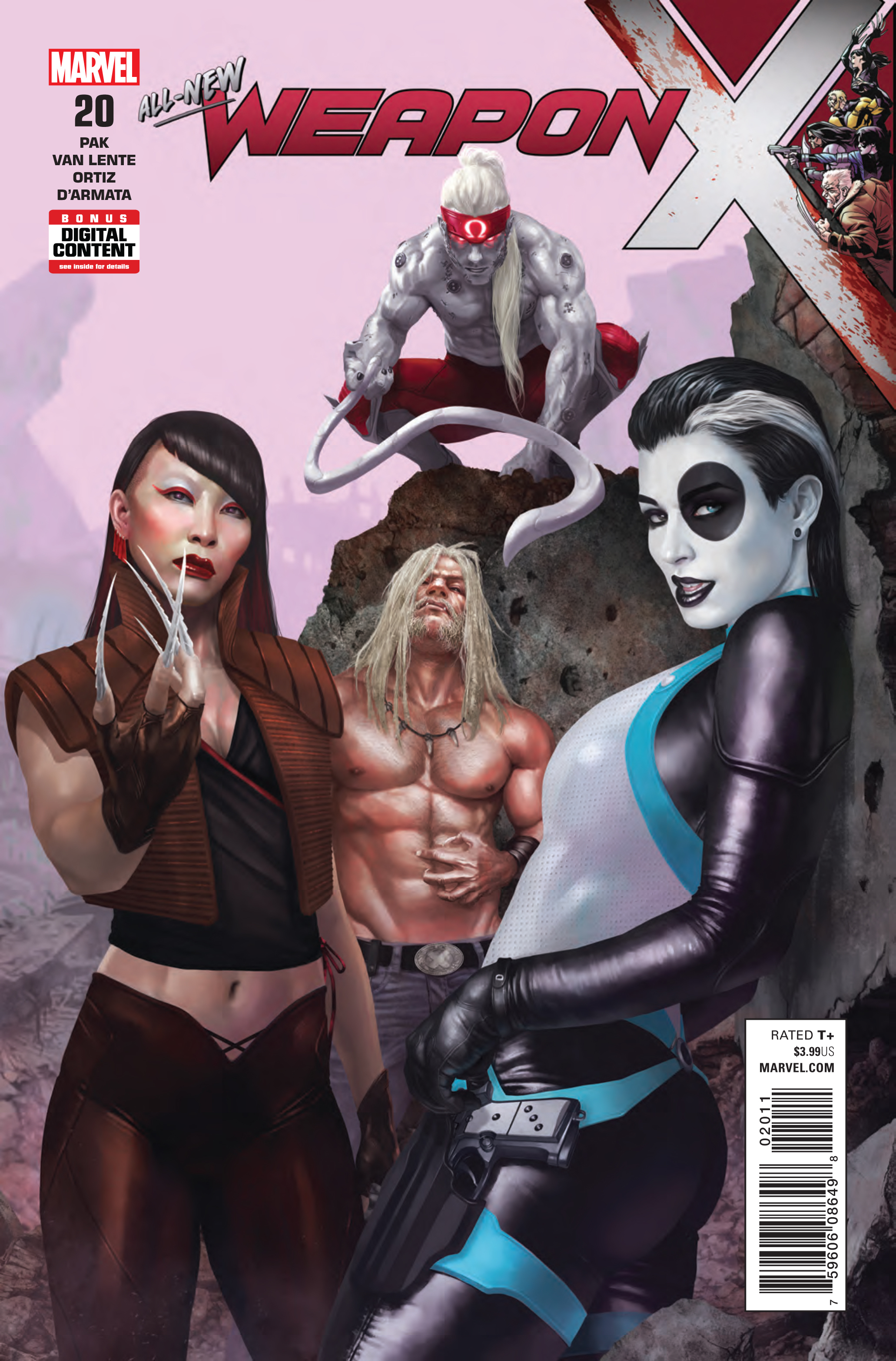 Weapon X #20 cover
