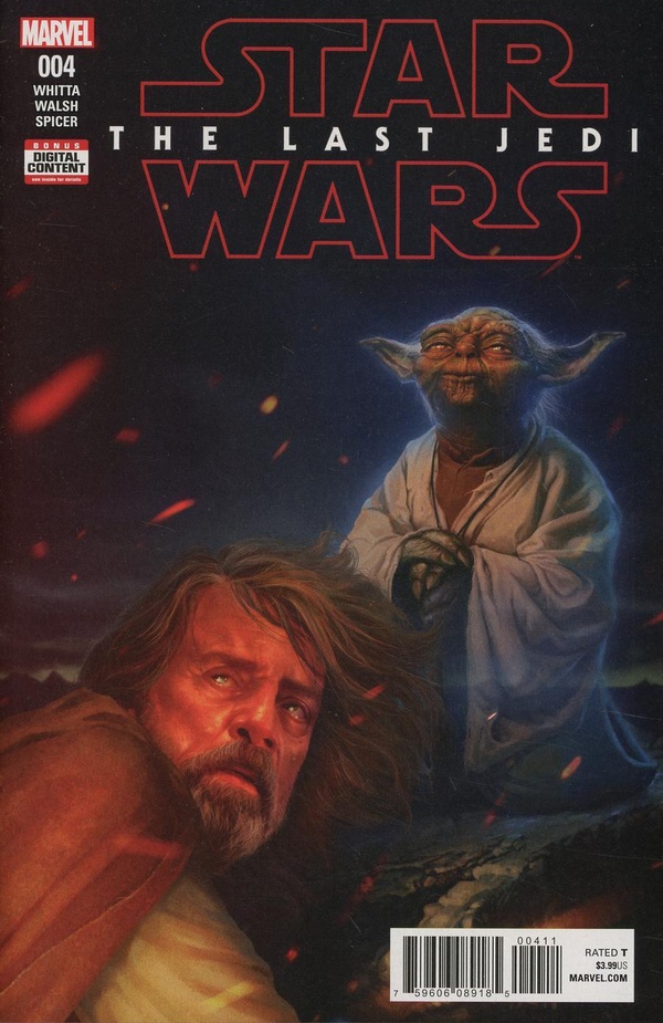 Star Wars: The Last Jedi Adaptation #4 cover
