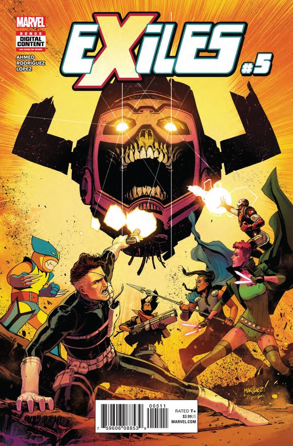 Exiles #5 cover