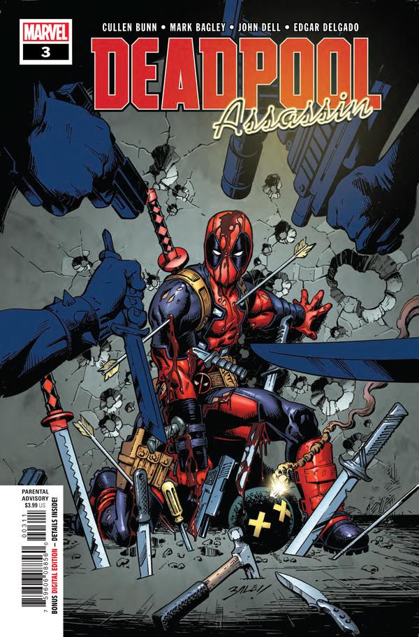 Deadpool: Assassin #3 cover