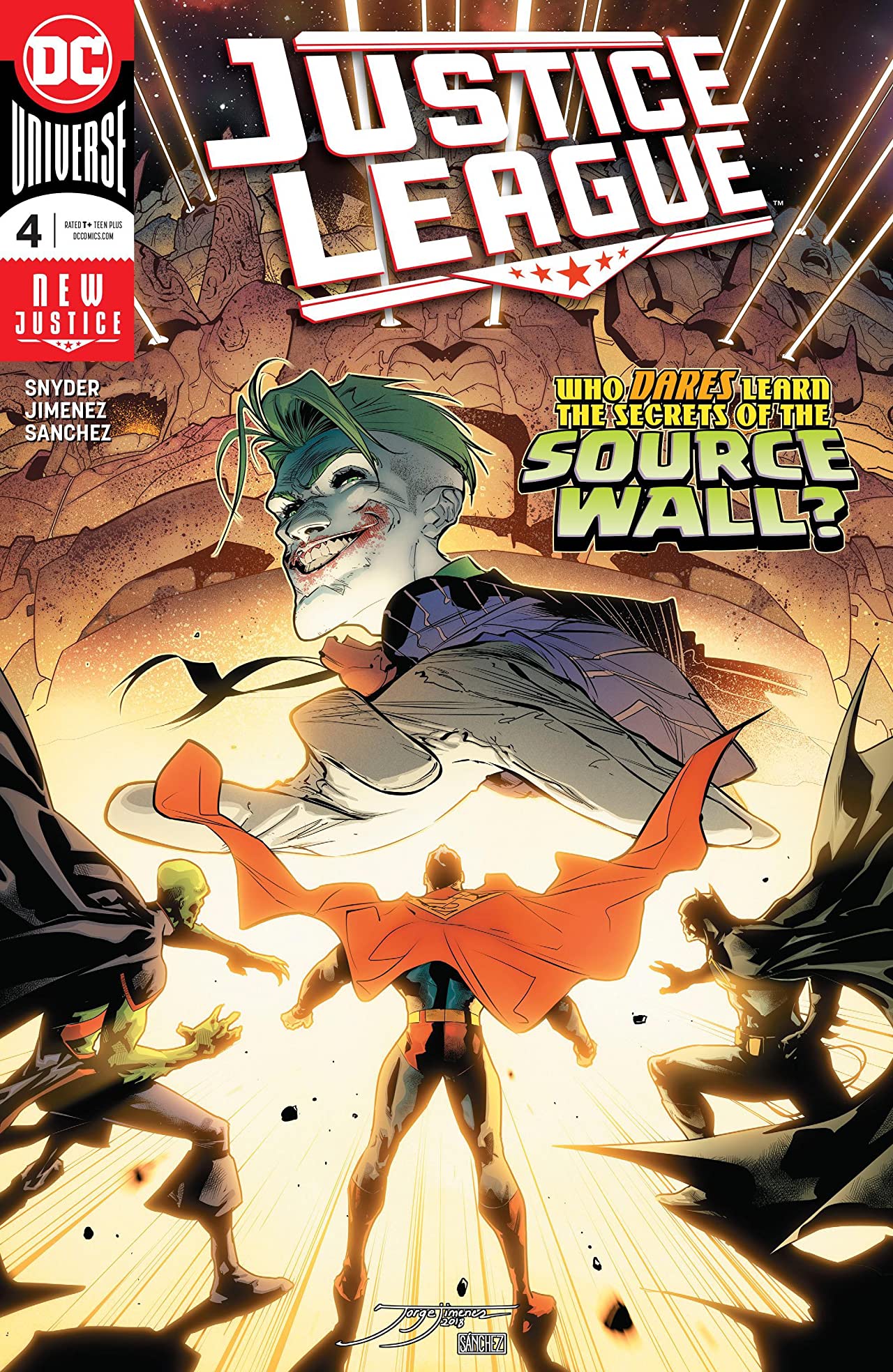 Justice League #4 cover