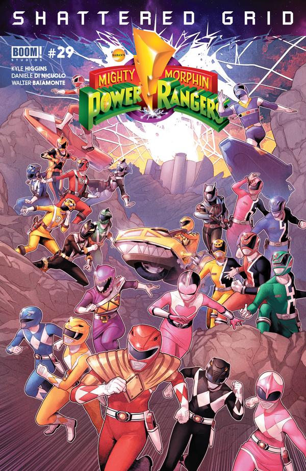 Mighty Morphin Power Rangers #29 cover