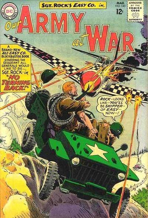 Our Army at War #140 cover