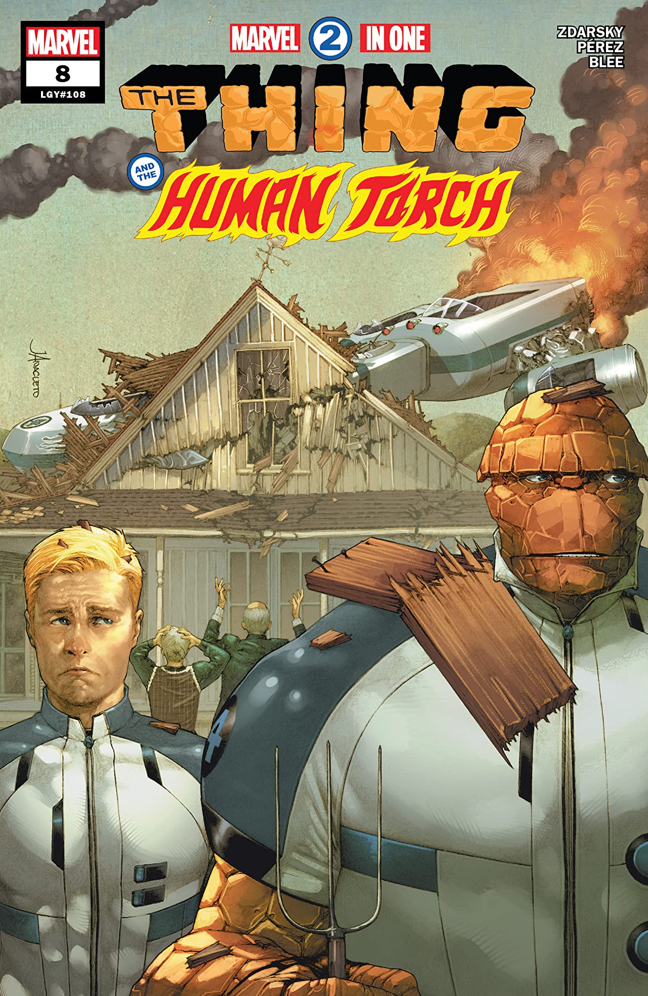Marvel 2-in-One #8 cover