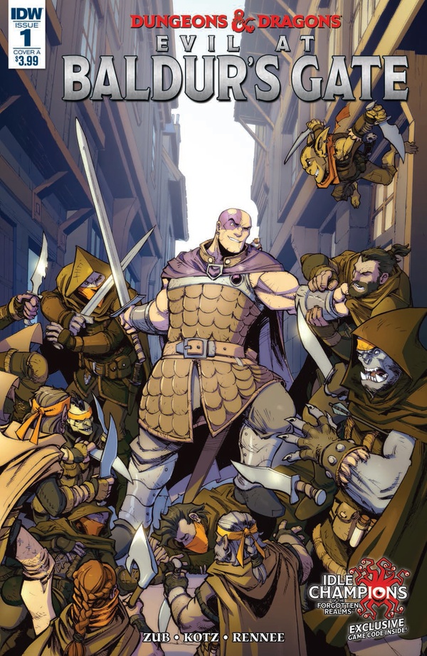 Dungeons & Dragons: Evil at Baldur's Gate #1