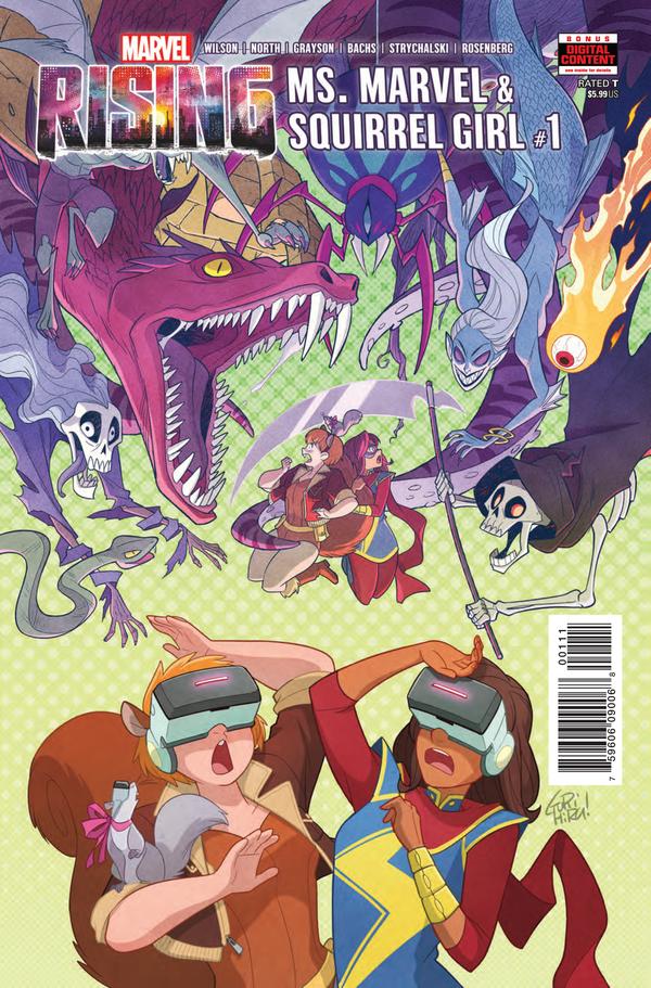 Marvel Rising: Ms. Marvel / Squirrel Girl #1 cover