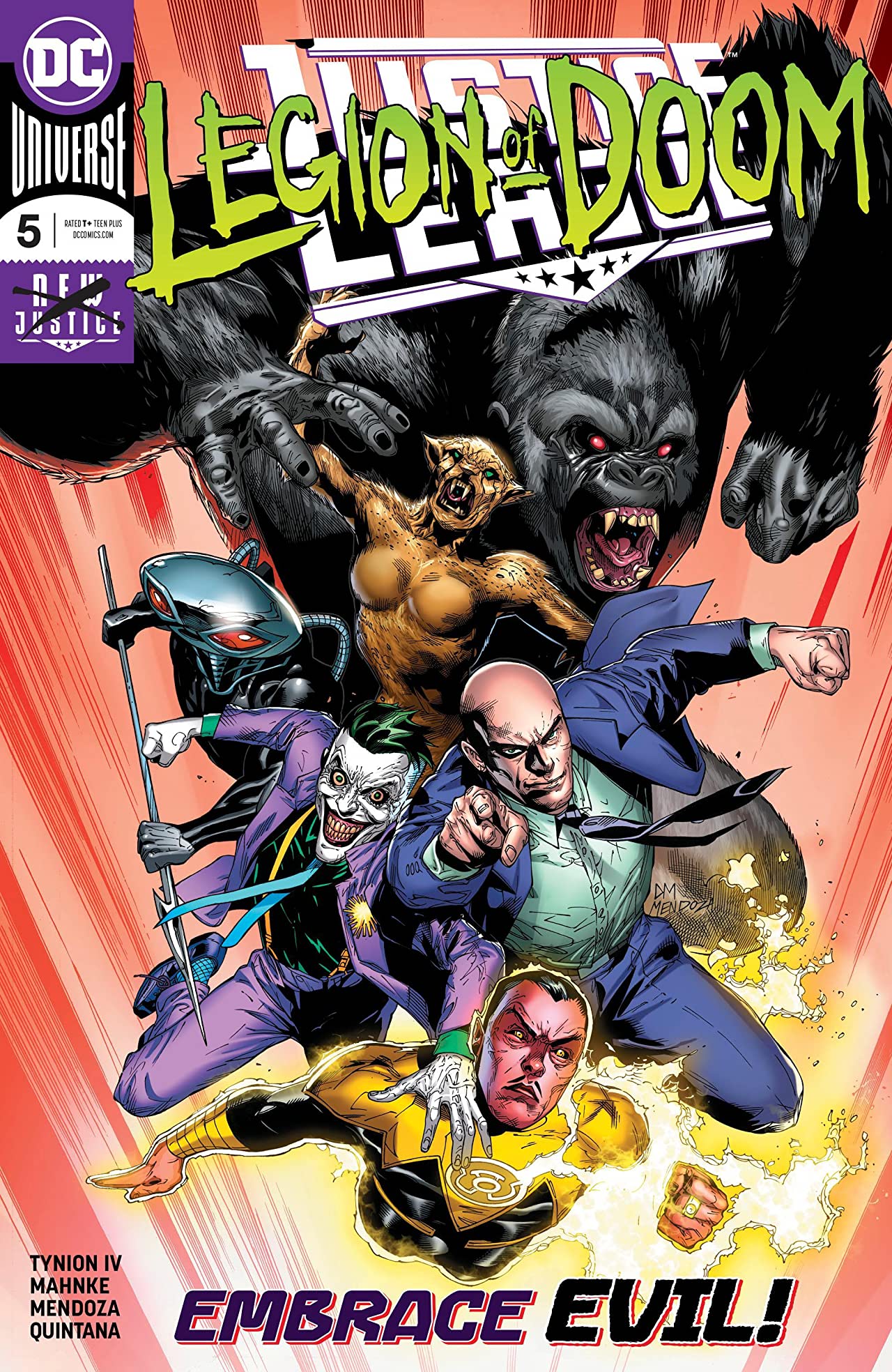 Justice League #5 cover