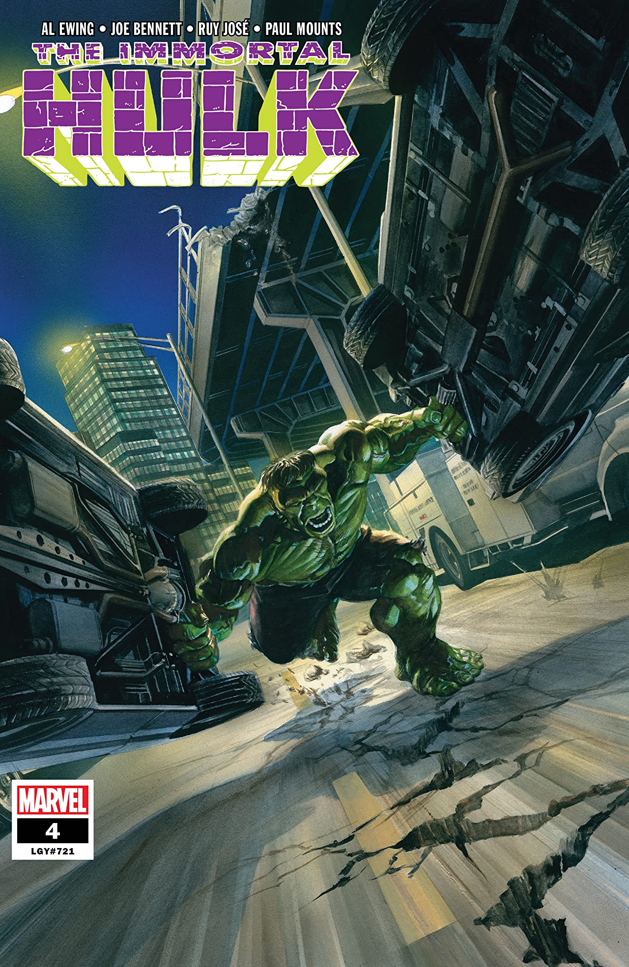 Immortal Hulk #4 cover