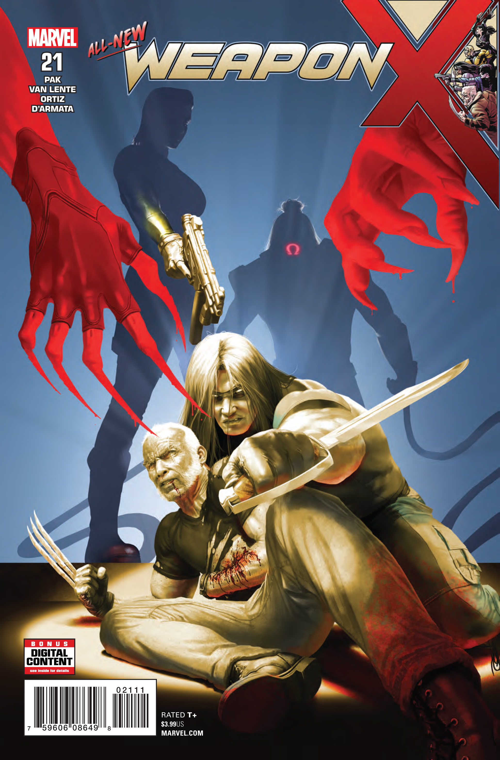 Weapon X #21 cover