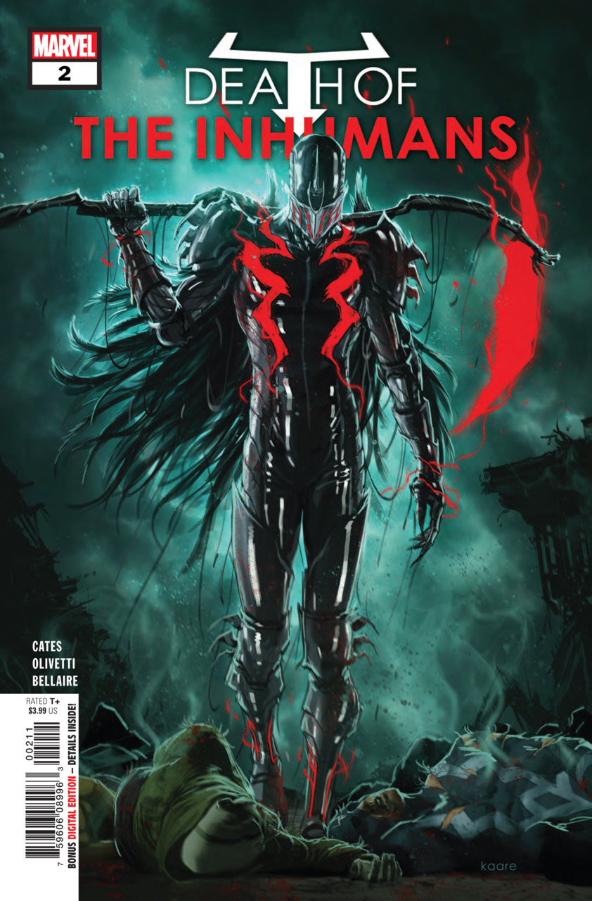 Death of the Inhumans #2 cover