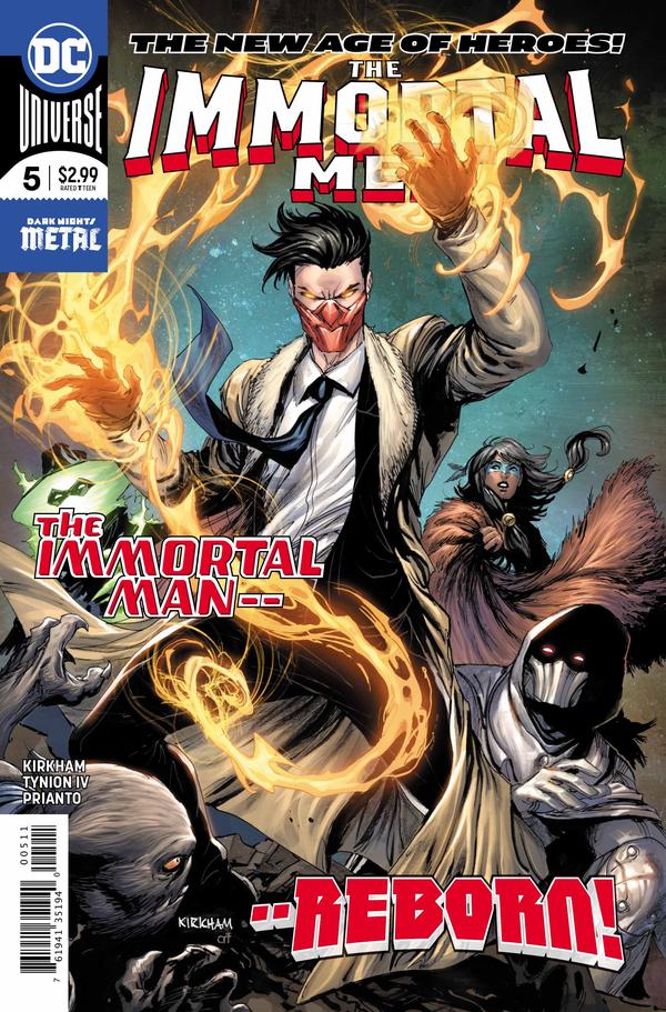 The Immortal Men #5 cover