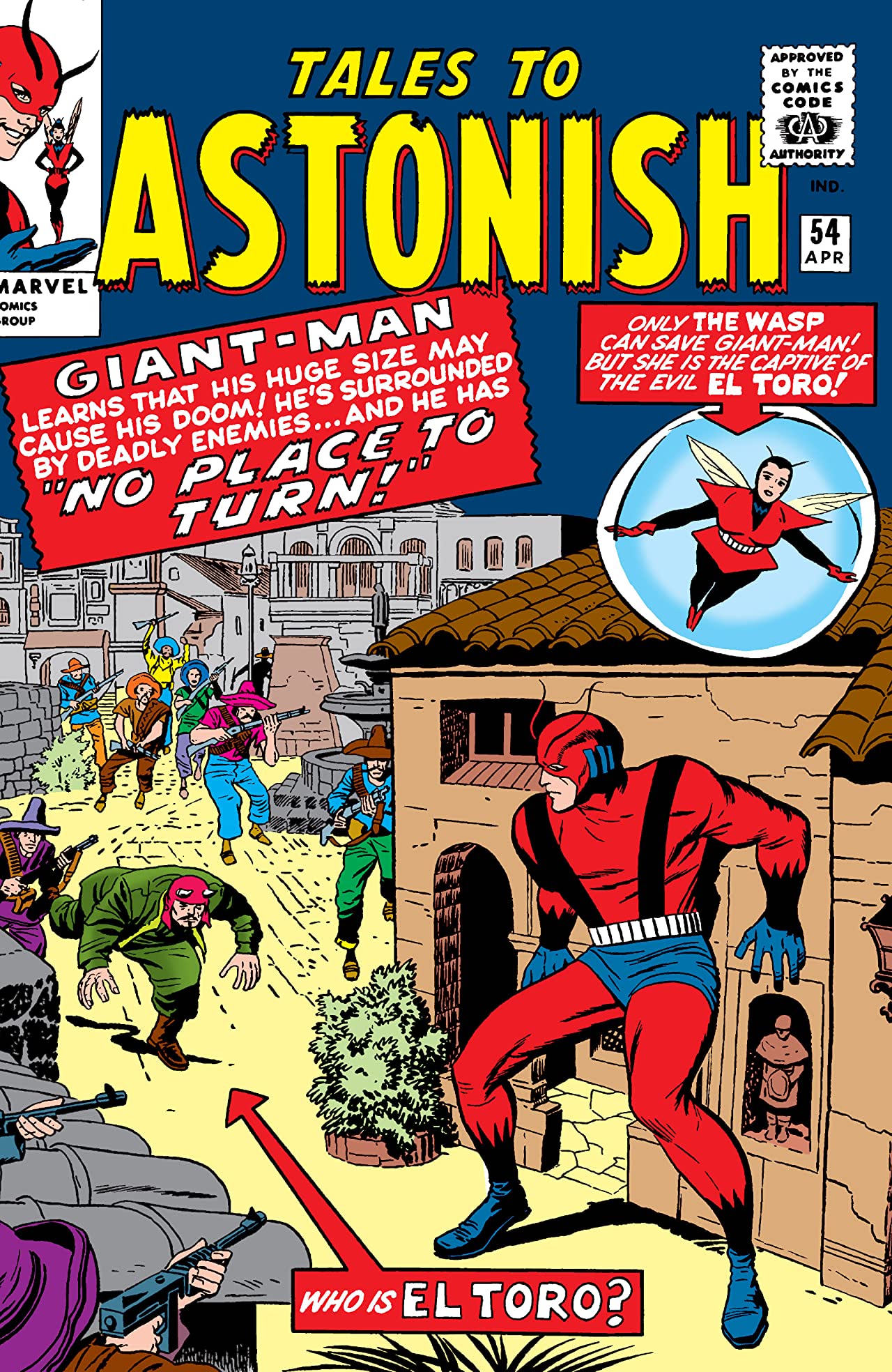 Tales to Astonish #54 cover