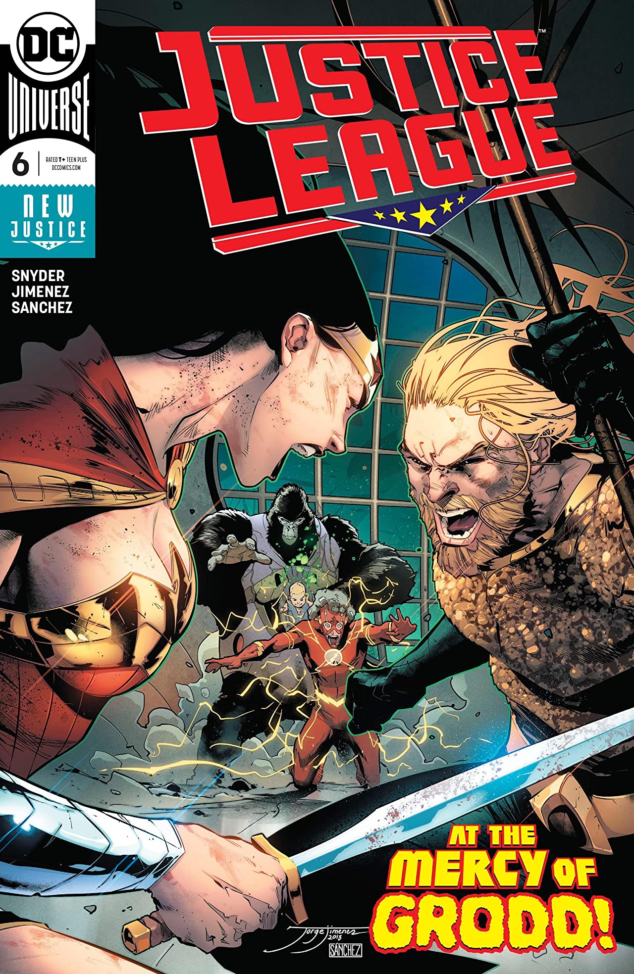Justice League #6 cover