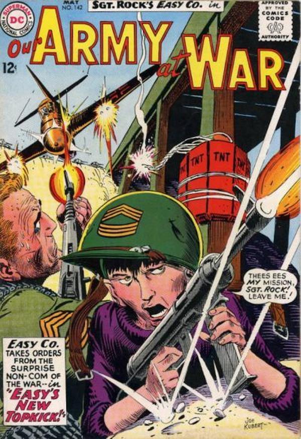 Our Army at War #142 cover