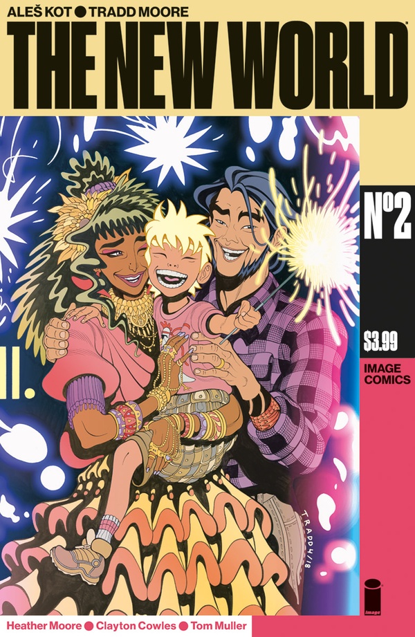The New World #2 cover