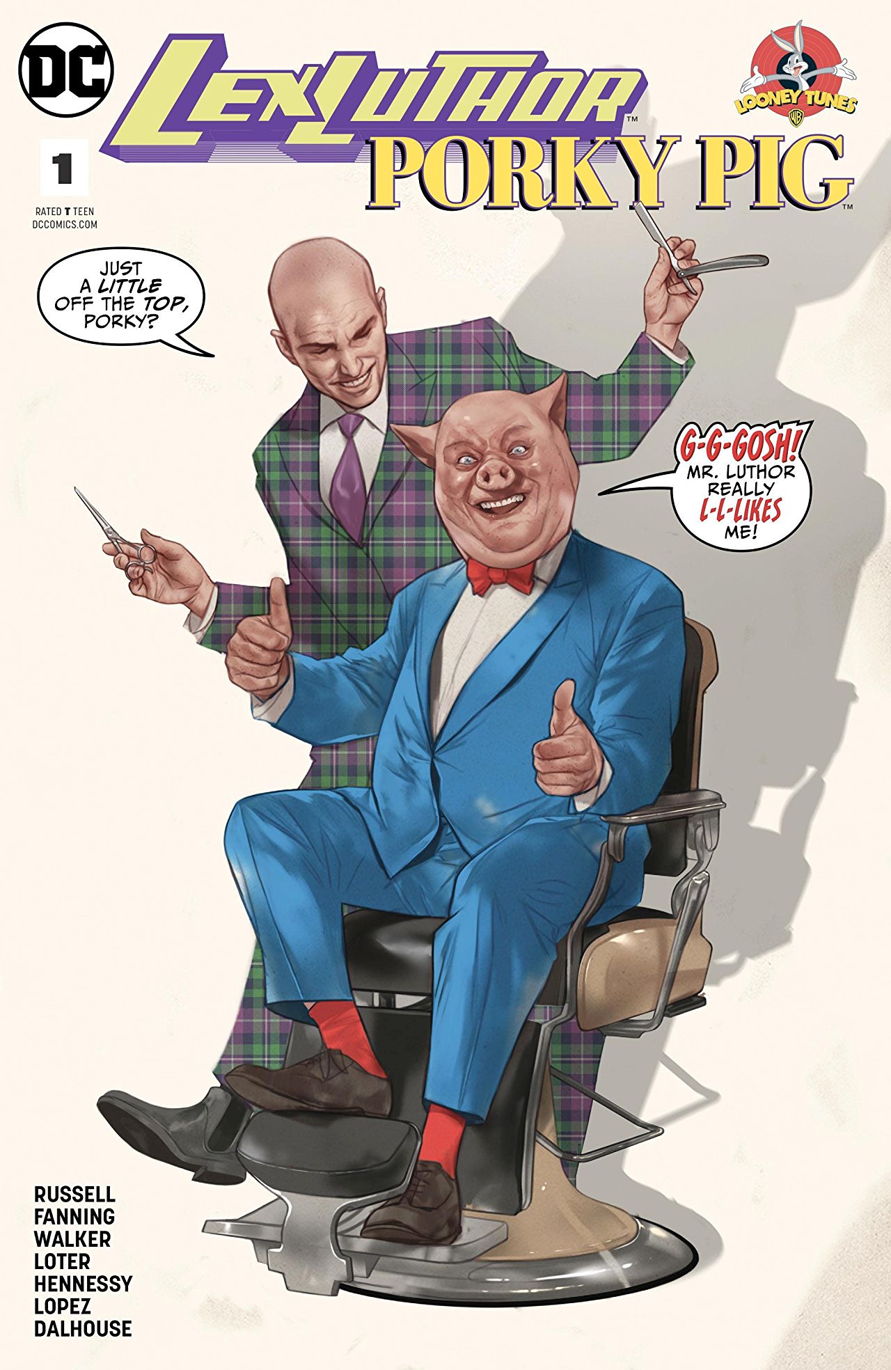 Lex Luthor / Porky Pig #1