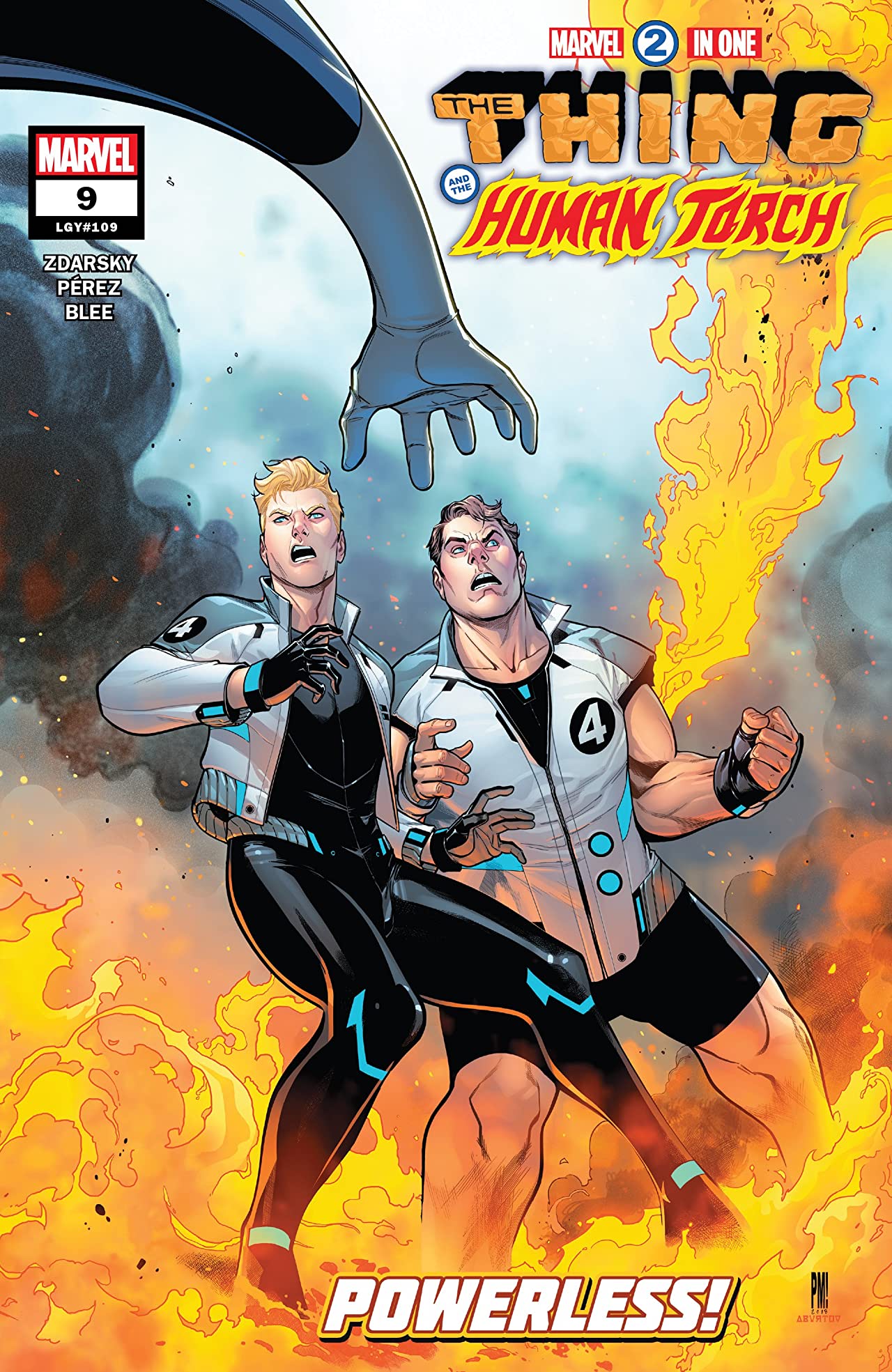 Marvel 2-in-One #9 cover