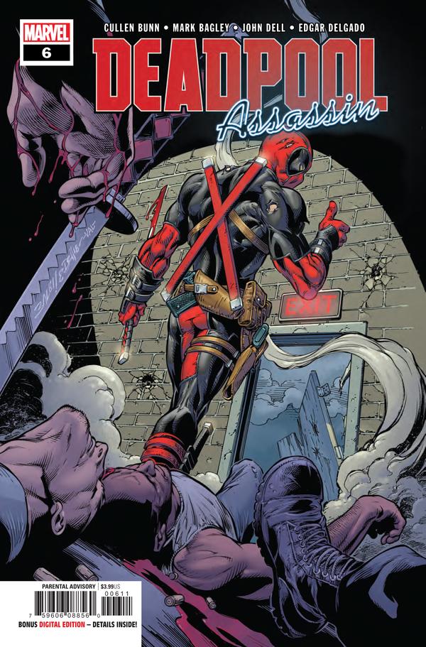 Deadpool: Assassin #6 cover