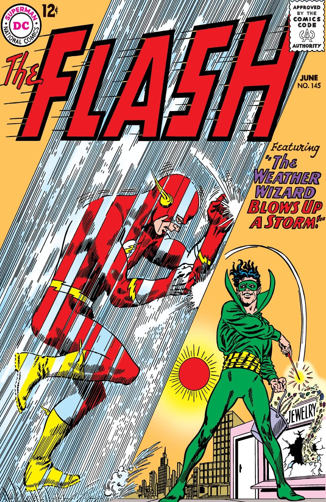 The Flash #145 cover