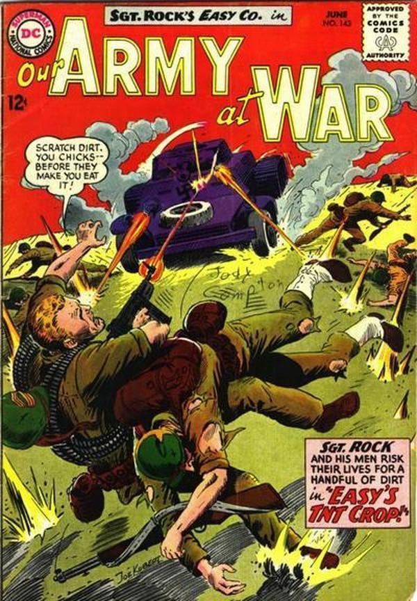 Our Army at War #143 cover