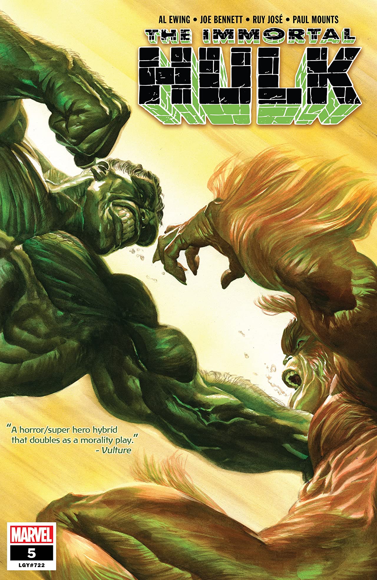 Immortal Hulk #5 cover