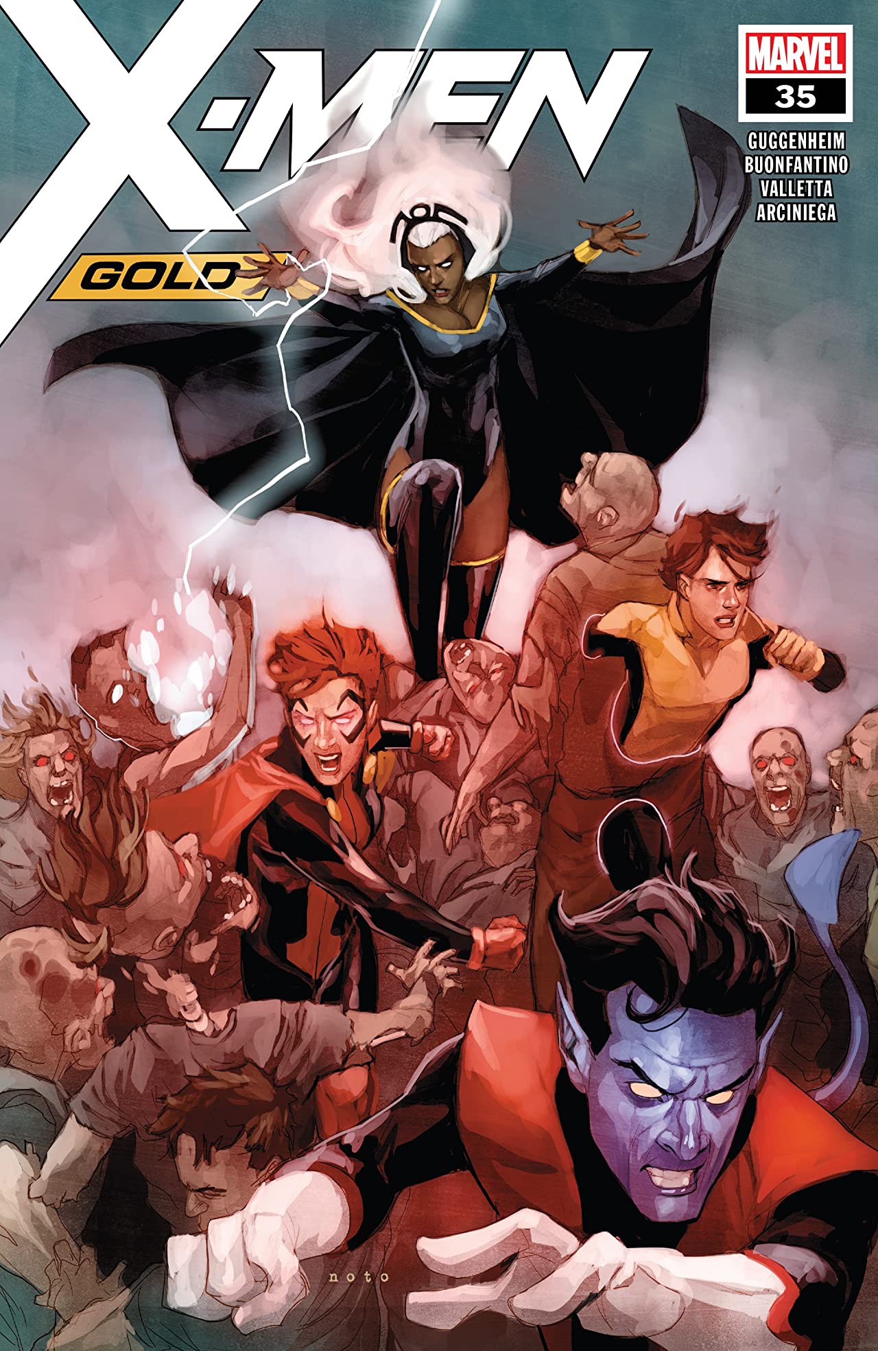 X-Men: Gold #35 cover