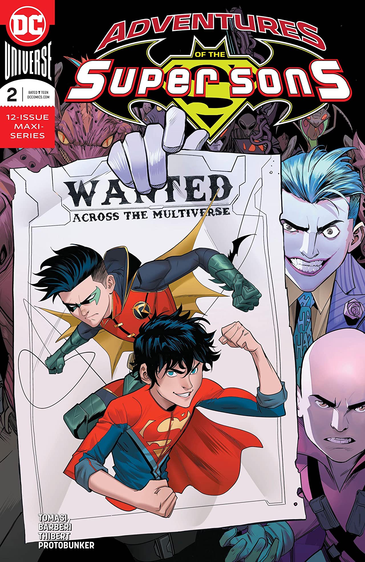 Adventures of the Super Sons #2 cover