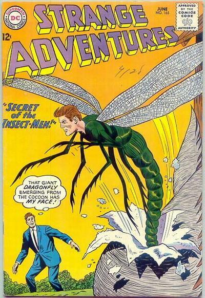 Strange Adventures #165 cover